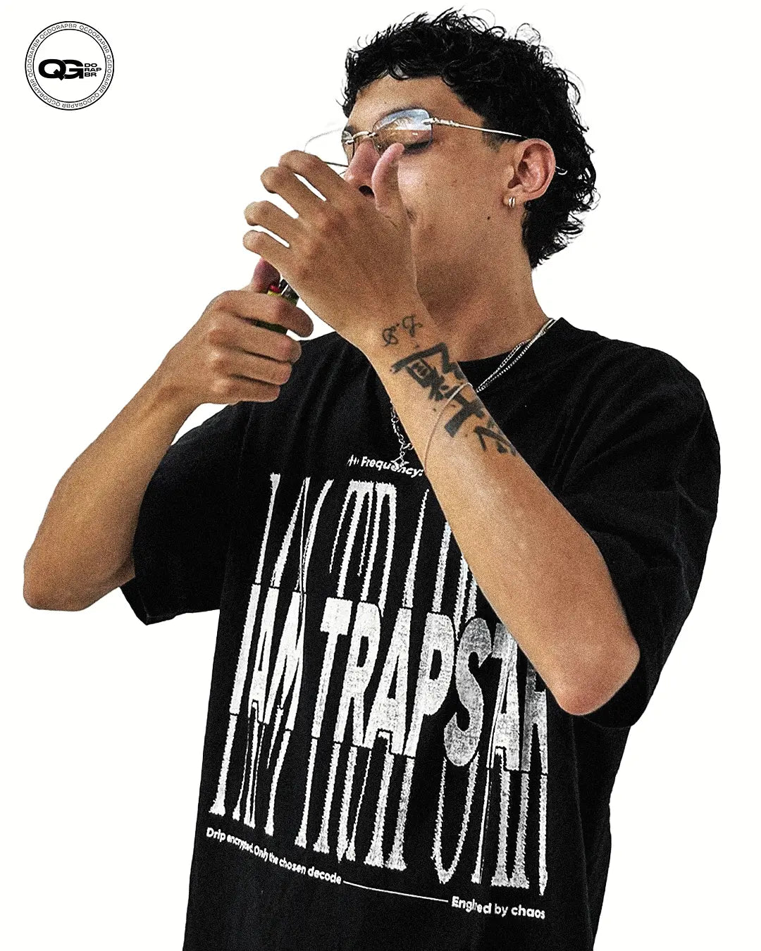 CAMISA "I AM TRAPSTAR" - (OVERSIZED)